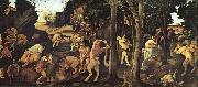 Piero di Cosimo A Hunting Scene oil painting